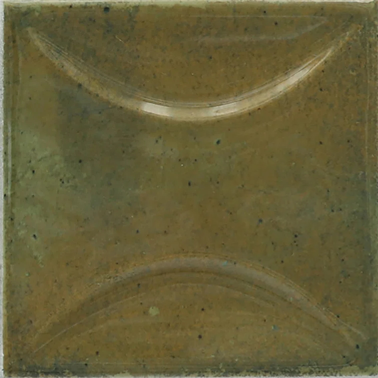 Antiek 3.94 in. x 3.94 in. Glossy Ceramic Square Deco Wall Tile (6.68 sq. ft./case) (60-pack)