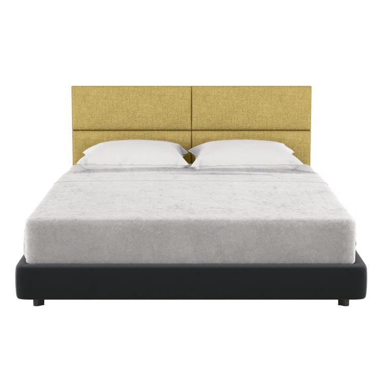 Panelist Modern Padded Headboard - Set of Wall Mounted Panels