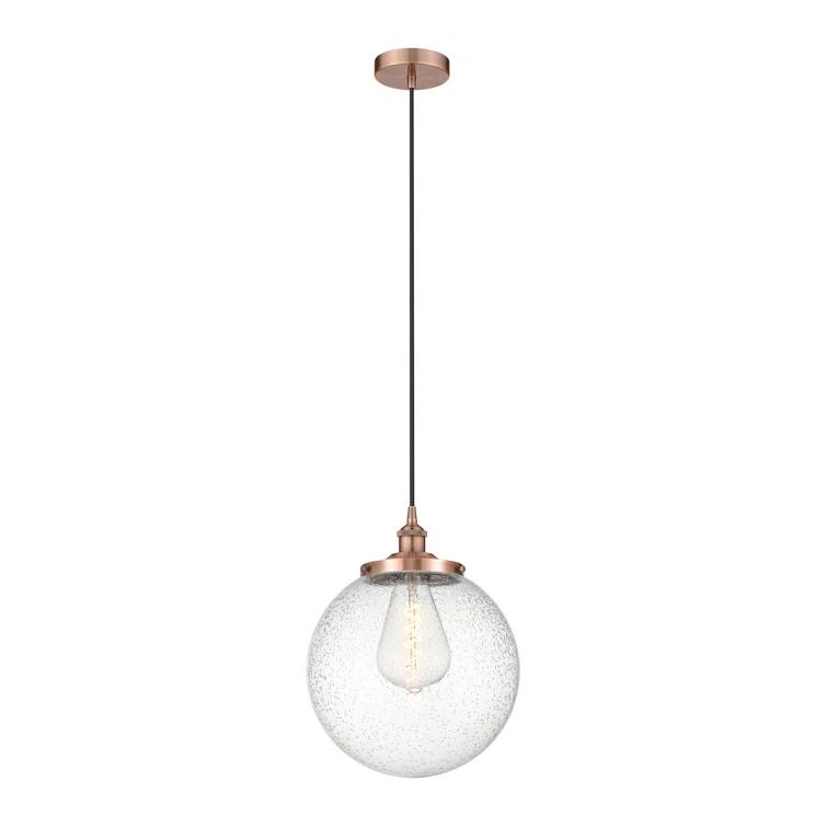 Innovations Lighting Beacon 1 - Light Pendant in  Antique Copper