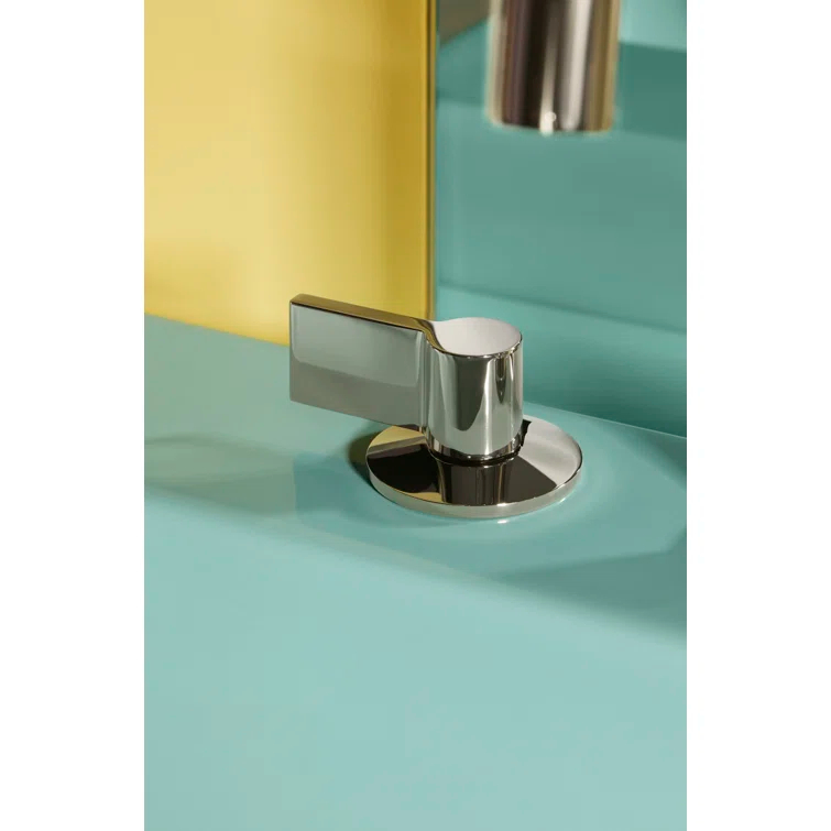 Vox® Vitreous China Rectangular Vessel Bathroom Sink with Overflow