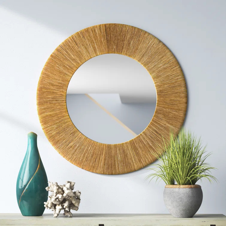 Cecil Rope Flat Wall Mirror