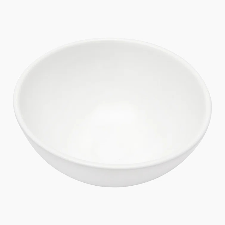 13X13 Inch White Ceramic Circular Vessel Bathroom Sink