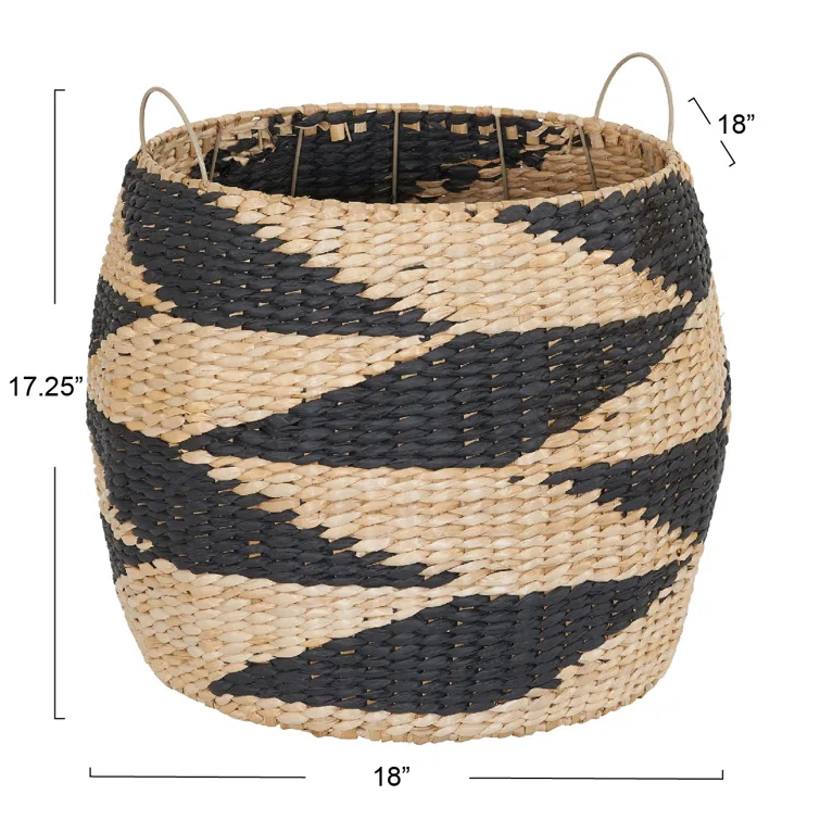 Wicker Basket With Handles 1