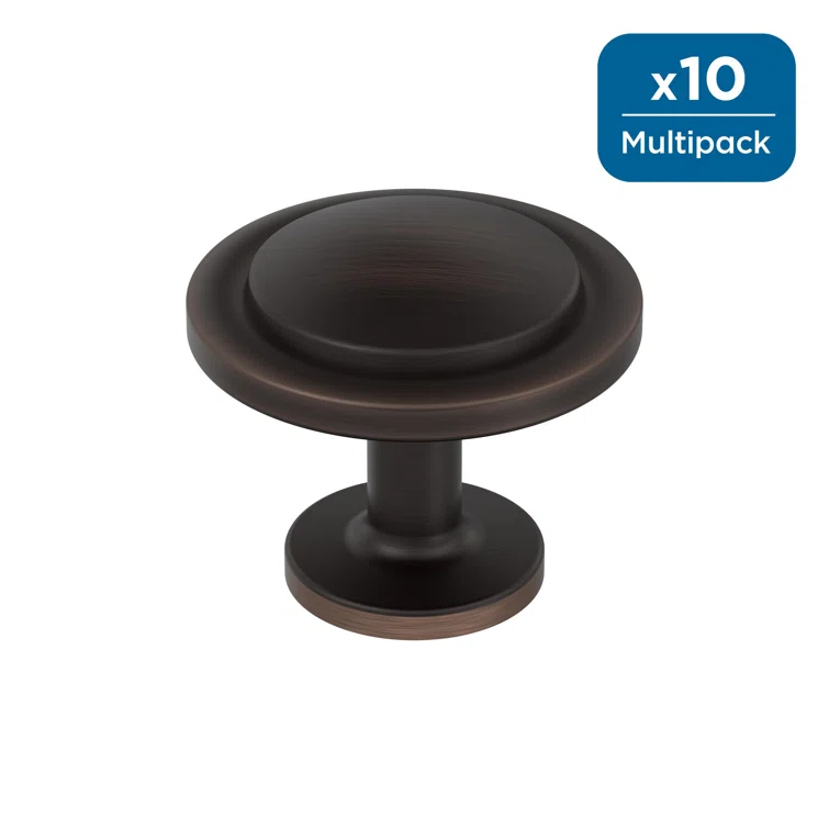 Loop 1-3/16 Inch Diameter Round Knob Multipack