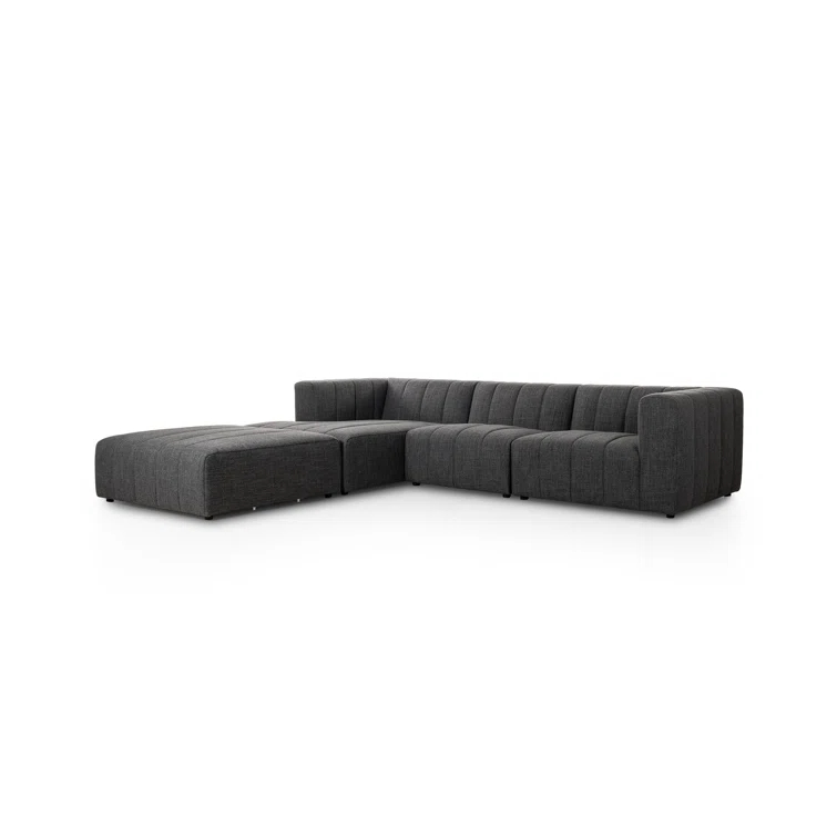 Bowry 4 - Piece Modular Upholstered Chaise L-Sectional