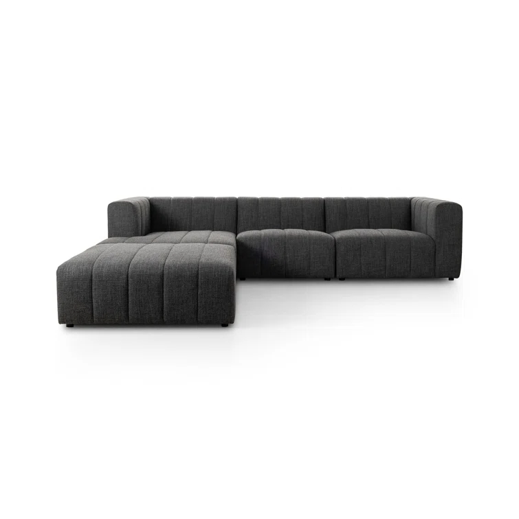 Bowry 4 - Piece Modular Upholstered Chaise L-Sectional