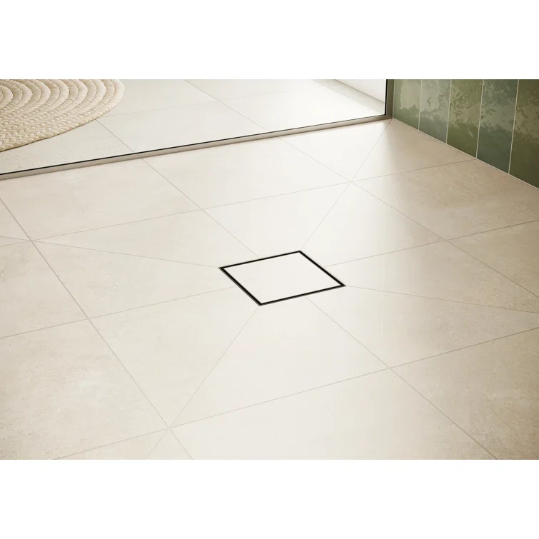 Rain Brilliance 4" x 4" Trim Tileable Rear Cover and Rough