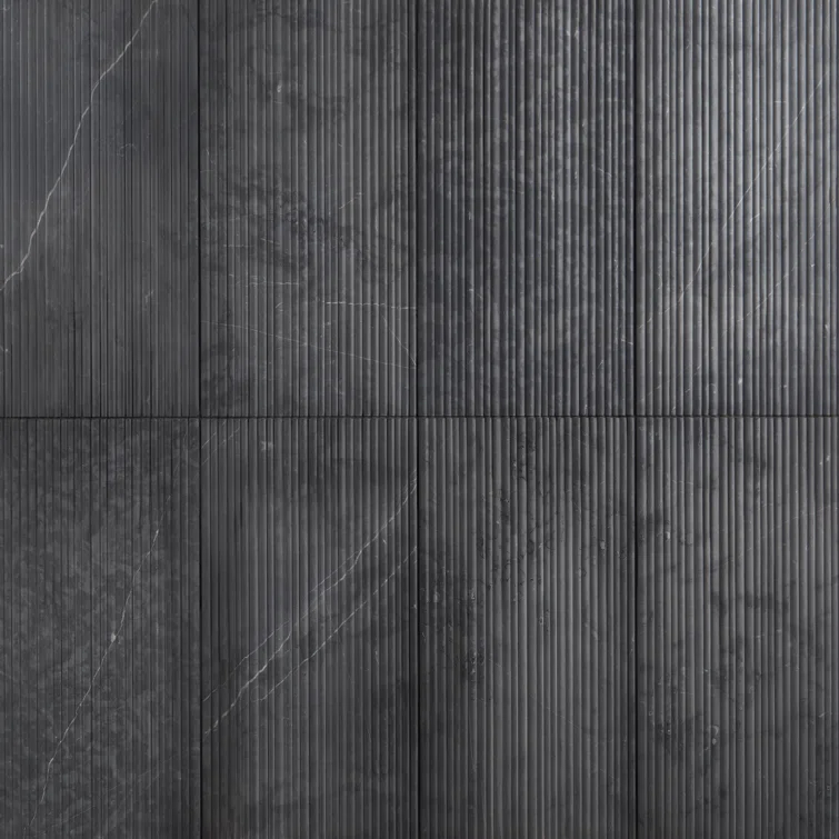 12'' W x 24'' L Marble Singular Tile