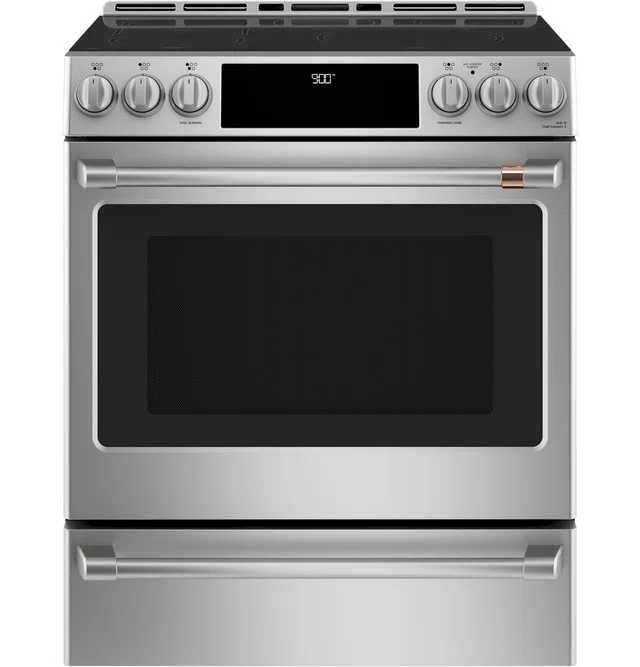 Café Smart Appliances Induction 30" 5.7 cu. ft. Slide-in Electric Range