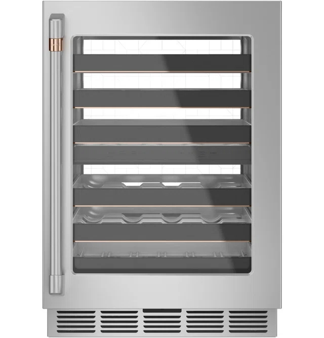 Smart Appliances 46 Bottle Dual Zone Convertible Wine and Beverage Refrigerator with WiFi