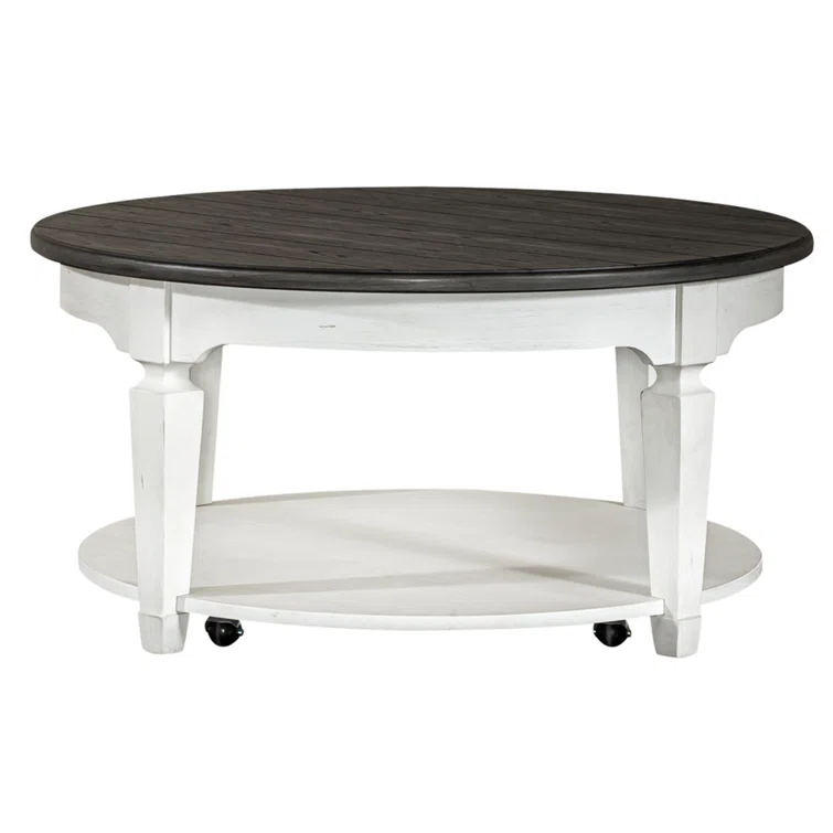 Allyson Park 3 - Piece Solid Wood Living Room Table Set