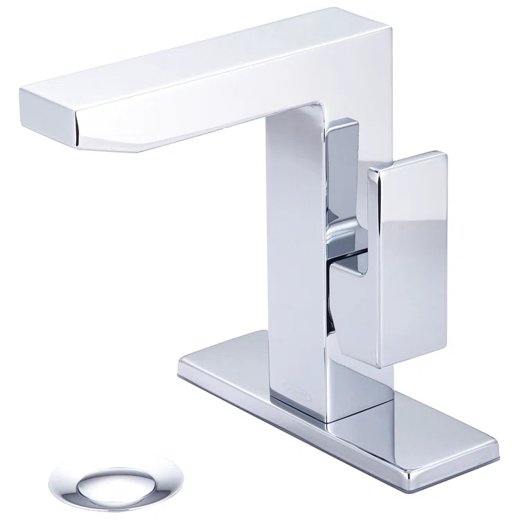 Pioneer 3MO180 Mod Single-Hole Single-handle Bathroom Faucet with Drain Assembly
