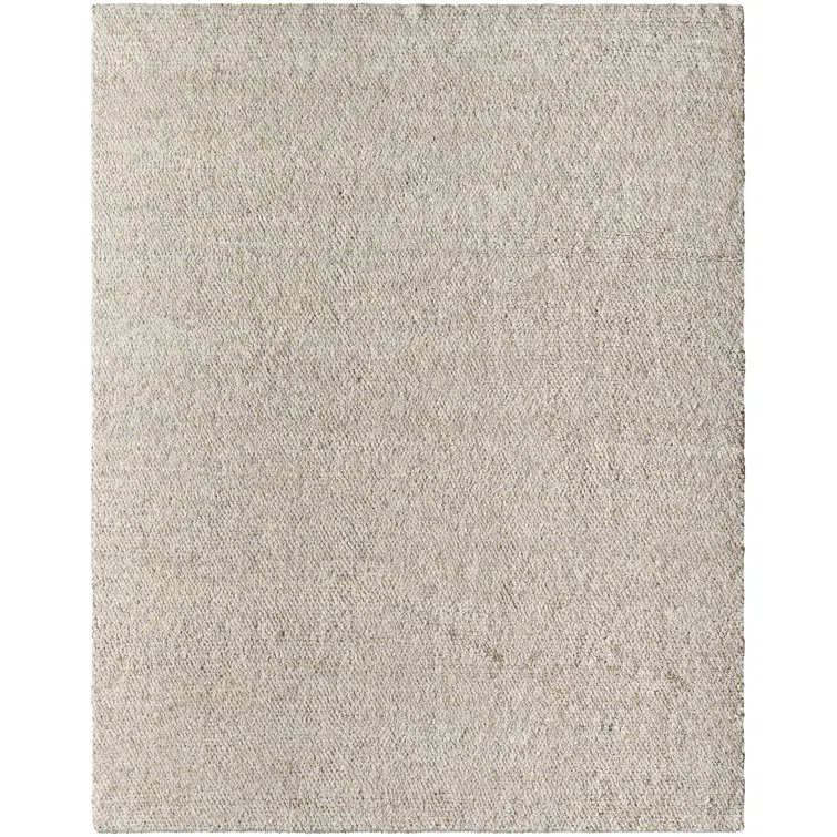 Wabi Sabi Gray Hand-Knotted Wool 2' x 3' Area Rug