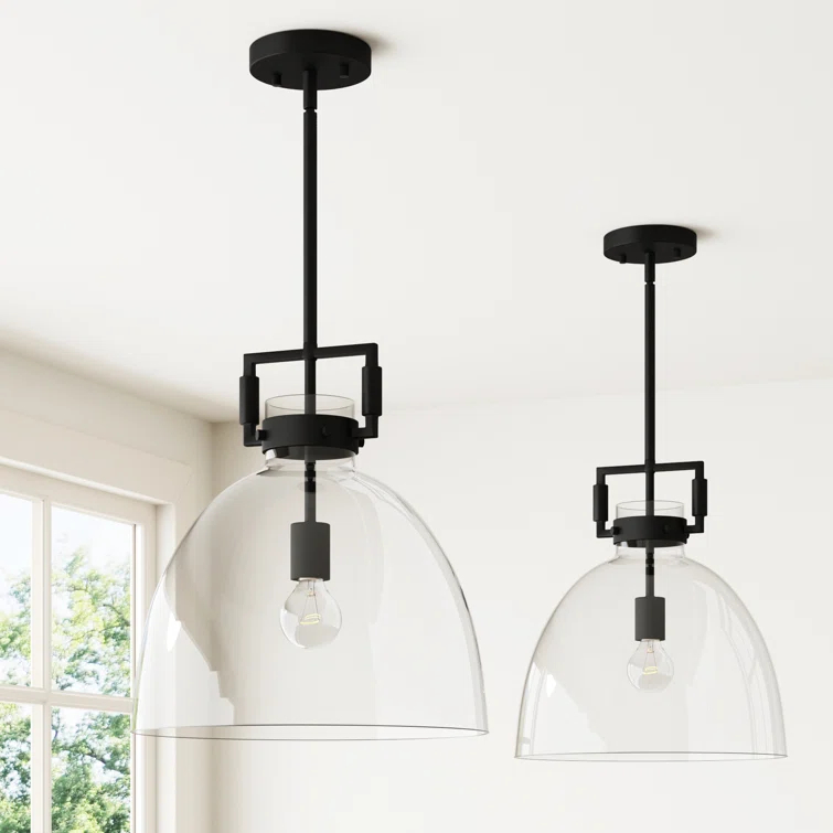 Arylide 1 - Light Single Geometric Pendant