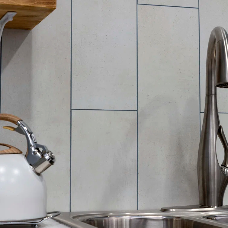 Palisade 22.8 in. x 7.31 in. Interlocking Vinyl Waterproof Wall/Backsplash Tiles