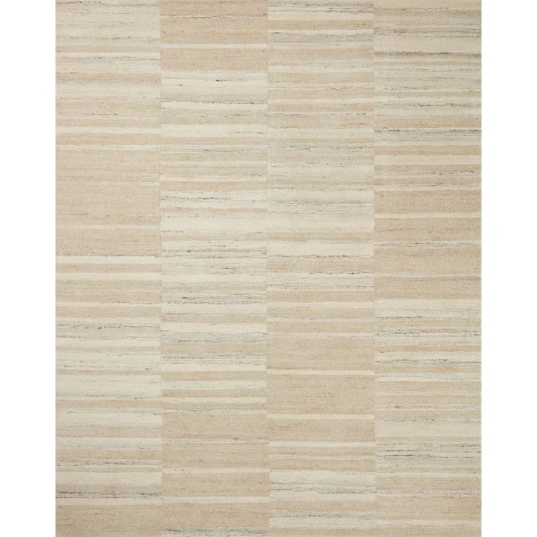 Amber Lewis x Loloi Rocky Ivory/Dove Area Rug