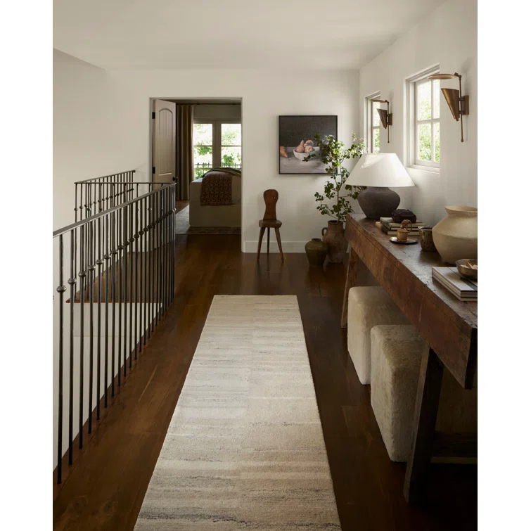 Amber Lewis x Loloi Rocky Ivory/Dove Area Rug