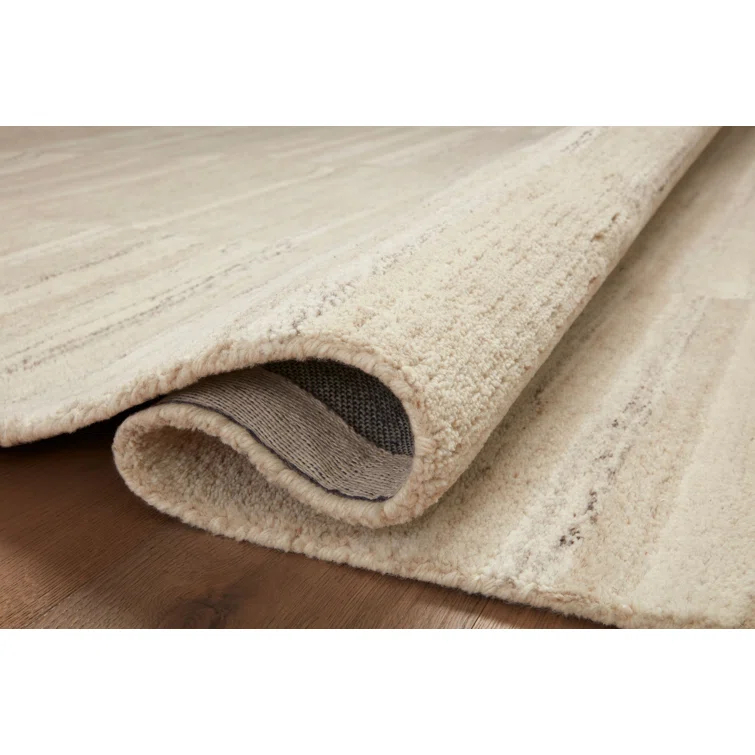 Amber Lewis x Loloi Rocky Ivory/Dove Area Rug