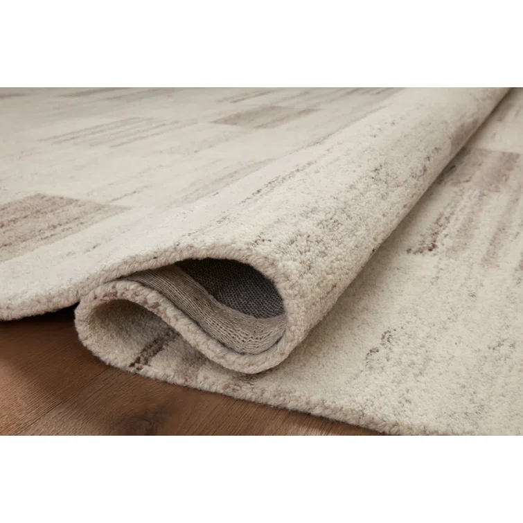 Amber Lewis x Loloi Rocky Ivory / Dove Area Rug