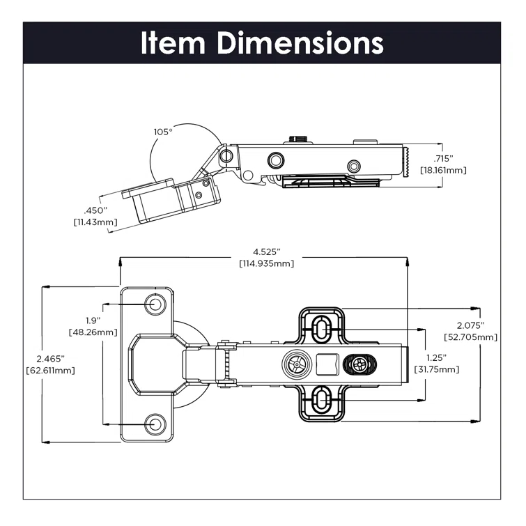 Cup Hinge
