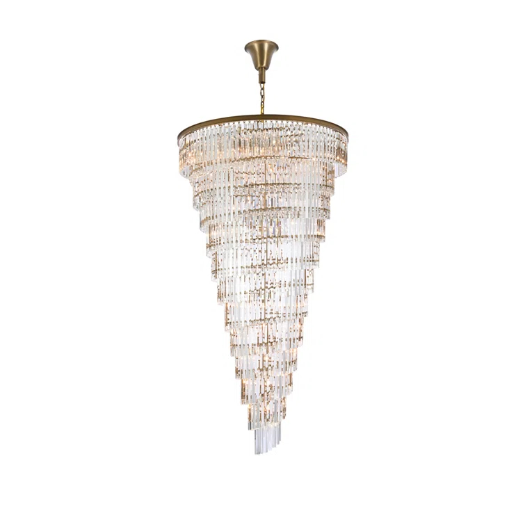 Dahlonega 58 - Light Dimmable Tiered Chandelier