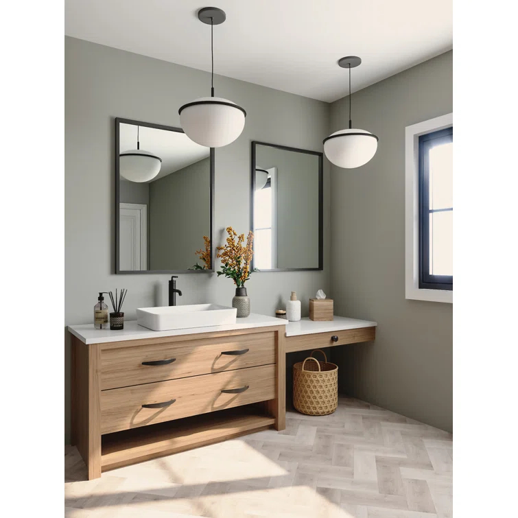 Ally 20" x 13'' Rectangular Vitreous China Vessel Bathroom Sink