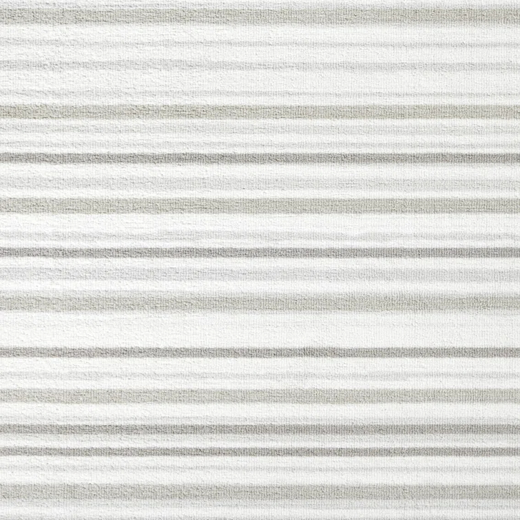 Town & Country Basics Layne Everwash Non-Slip Backing Area Rug Silver/Gray