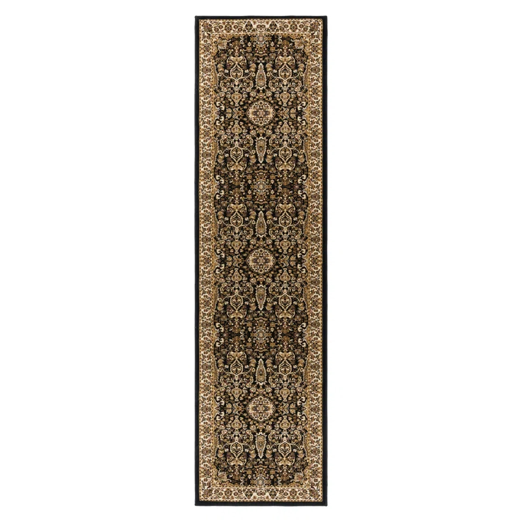 Gertmenian Majestic Vernon Traditional Oriental Floral Wide Border Area Rug