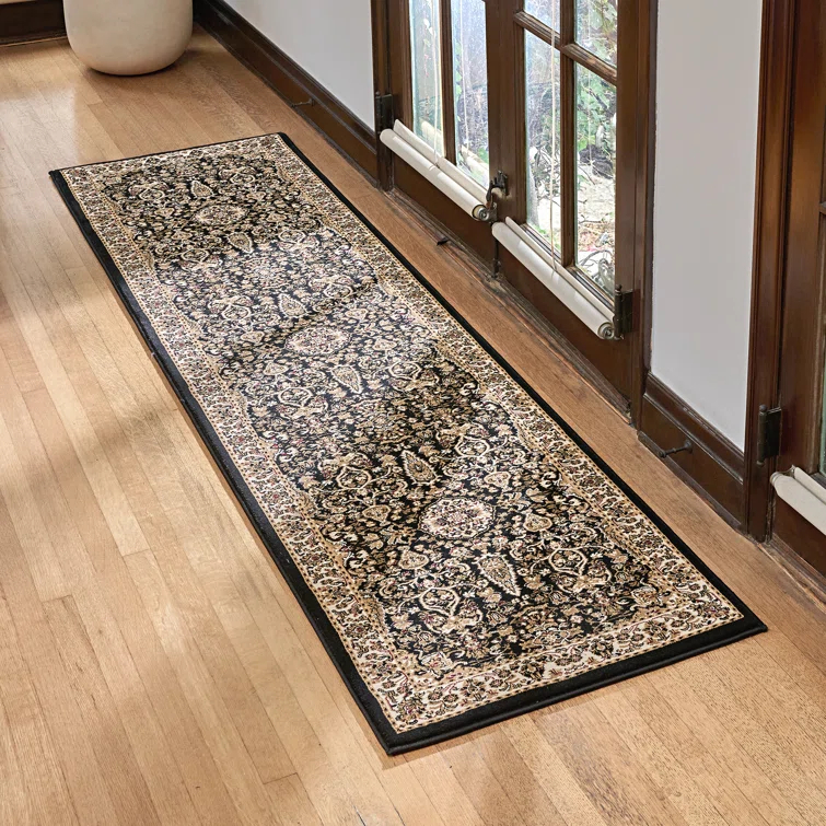 Gertmenian Majestic Vernon Traditional Oriental Floral Wide Border Area Rug