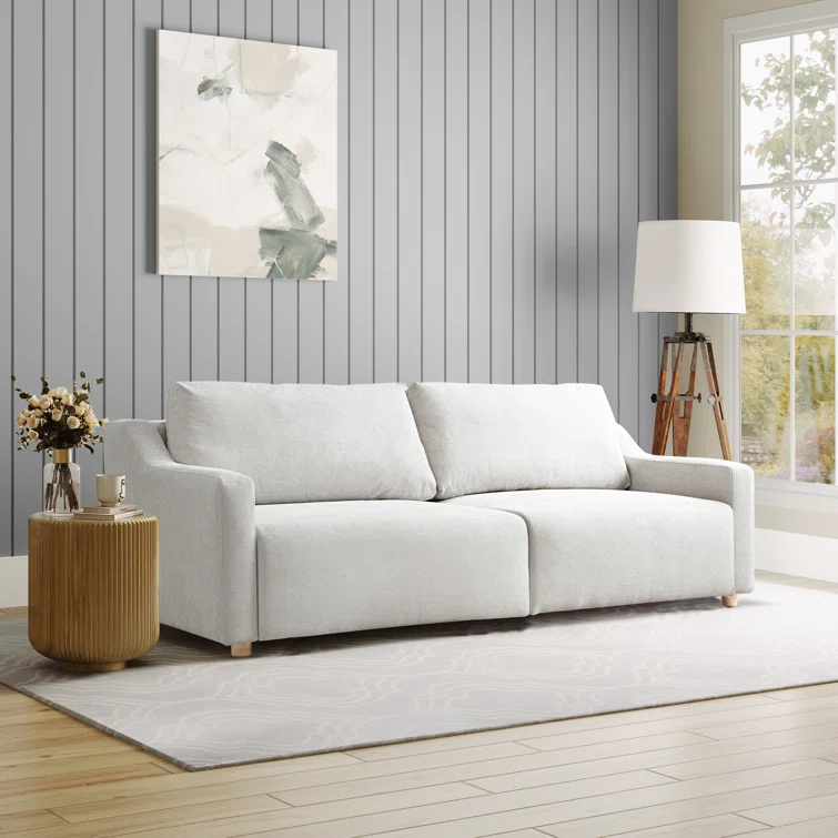 Serta Gabi 90.2" Upholstered Queen Size Convertible Sleeper Sofa