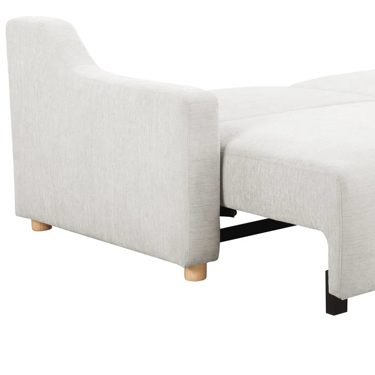 Serta Gabi 90.2" Upholstered Queen Size Convertible Sleeper Sofa
