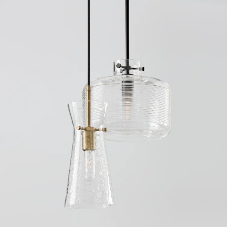 Mila 1 - Light Antique Brass Pendant