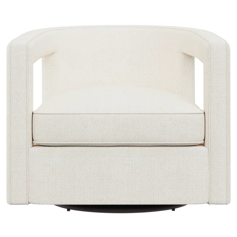 Alana Upholstered Swivel Barrel Chair