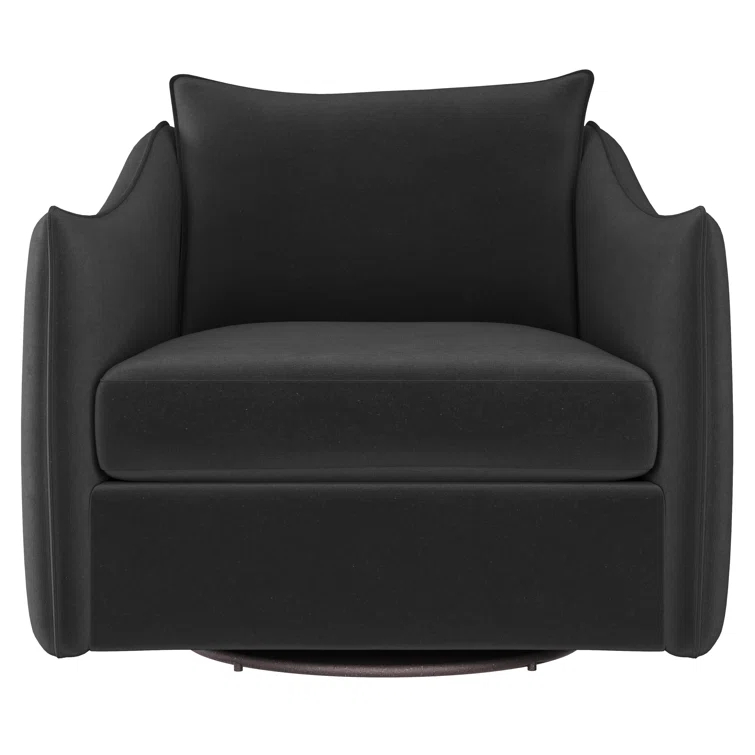 Joli Upholstered Swivel Armchair