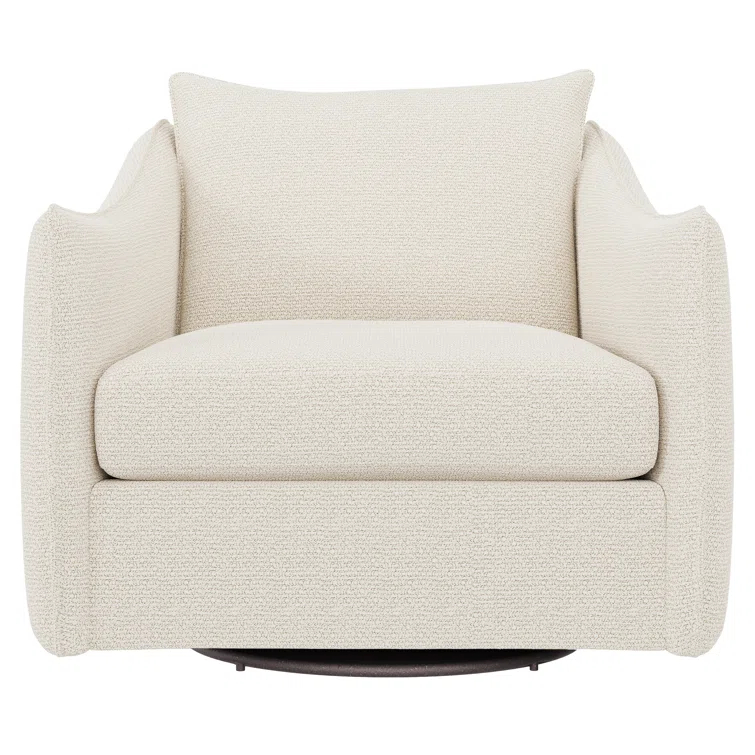 Joli Upholstered Swivel Armchair