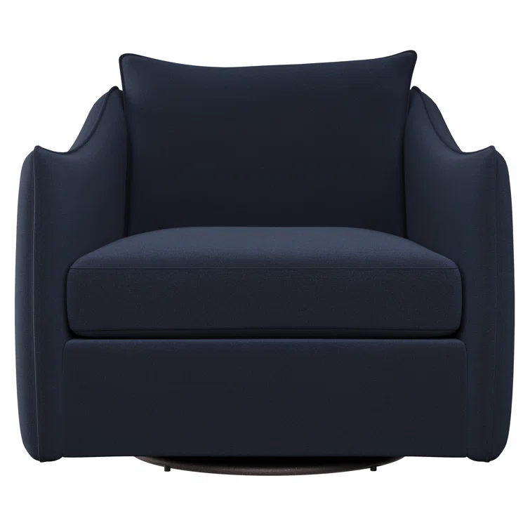 Joli Upholstered Swivel Armchair