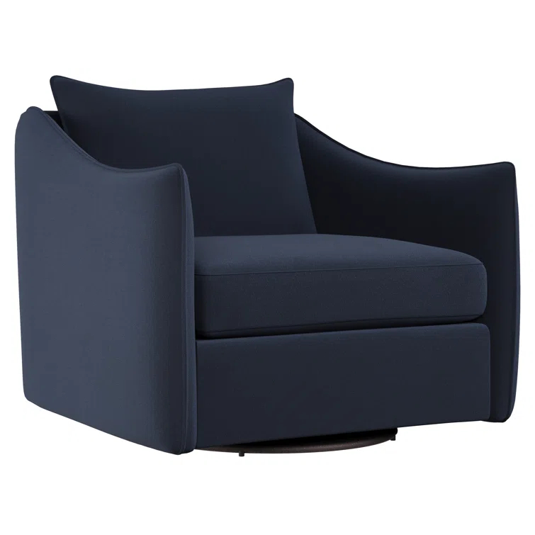 Joli Upholstered Swivel Armchair