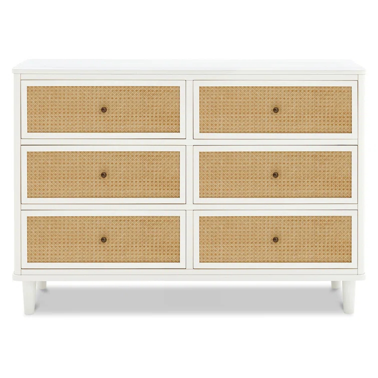 Marin 6 Drawer 19.49" W Dresser