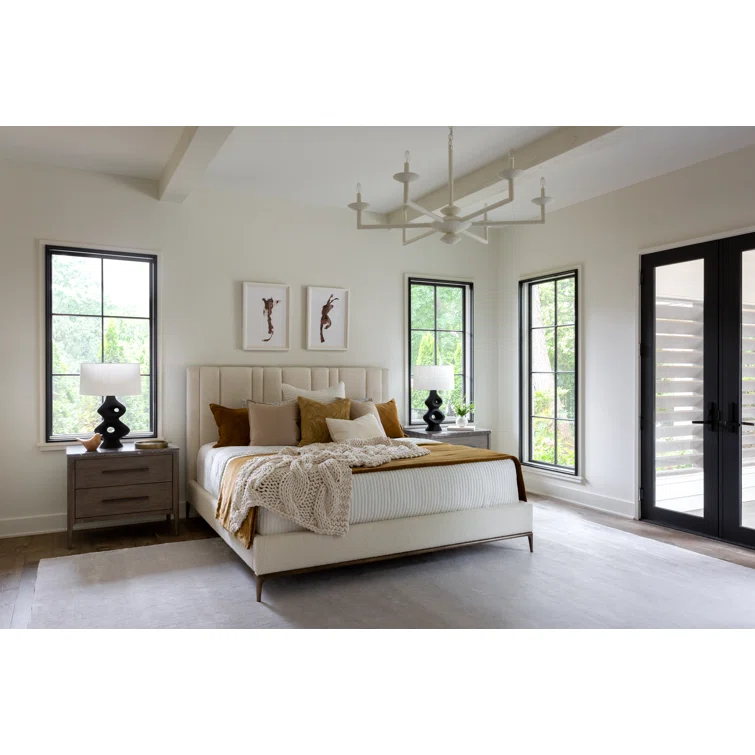 ErinnV X Universal Upholstered Panel Bed