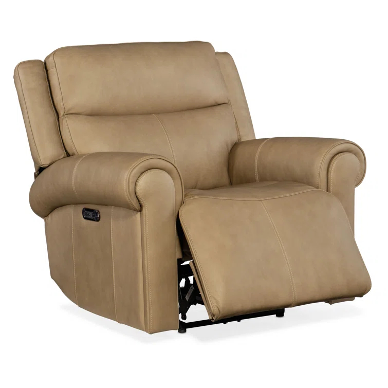 MS Leather Power Recliner
