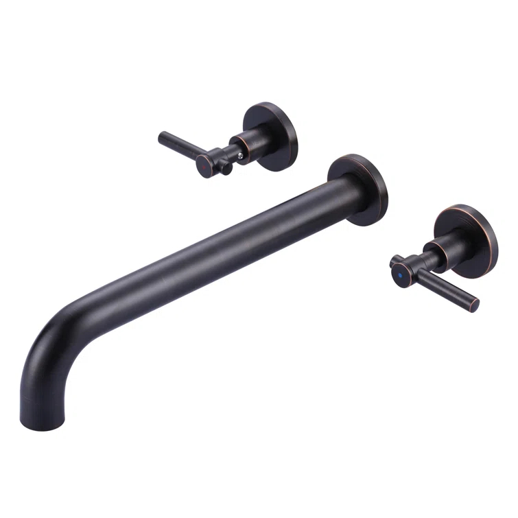 Aleasha AL-4E26RB Wall Mounted Optional Bathroom Faucet