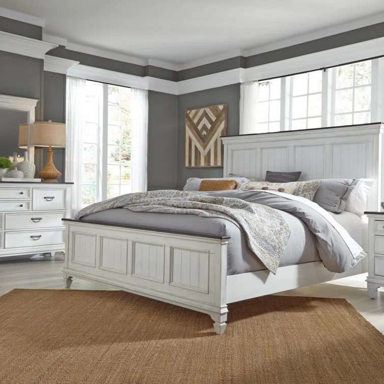 Colburn Panel Bed, Dresser & Mirror