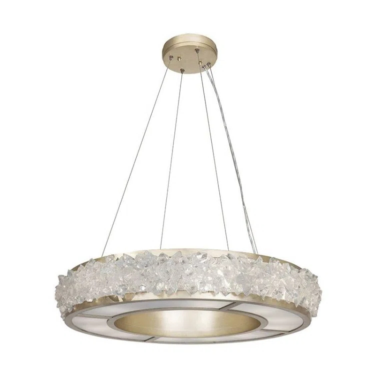 Arctic Halo 12 - Light Drum Chandelier