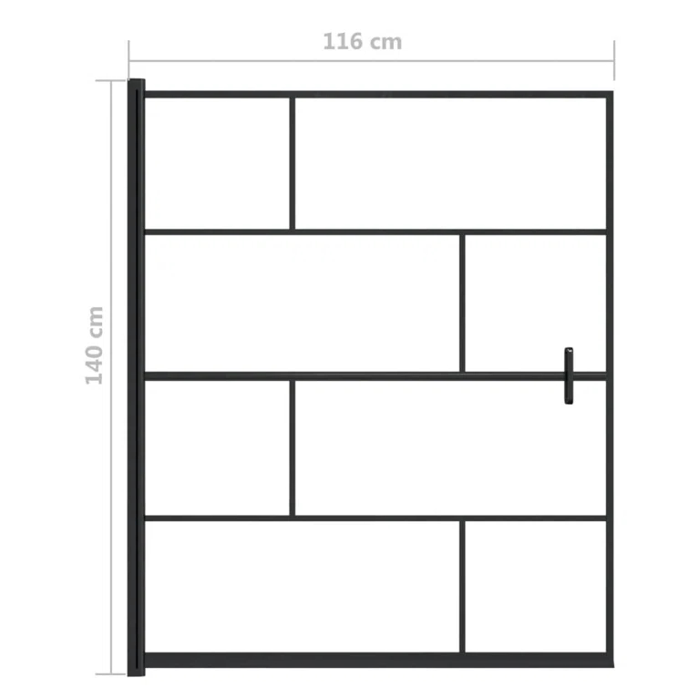 45.7'' W 55.1'' H Framed Rectangle Shower Enclosure