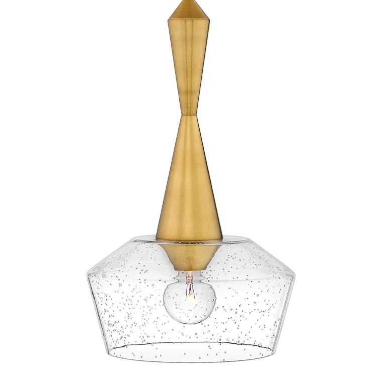 Bette 1 - Light Single Schoolhouse Pendant