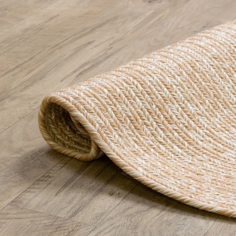 Handmade Braided Polypropylene Indoor/Outdoor Farmhouse Area Rug