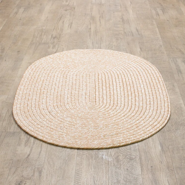 Handmade Braided Polypropylene Indoor/Outdoor Farmhouse Area Rug