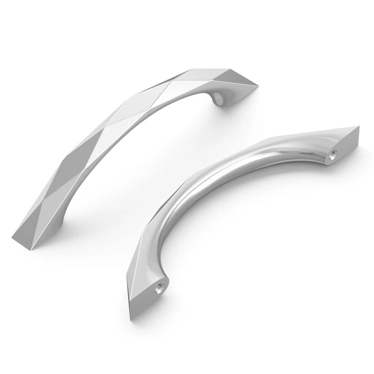 Karat Kitchen Cabinet Handles, Solid Core Drawer Pulls for Cabinet Doors, 3-3/4" (96mm)