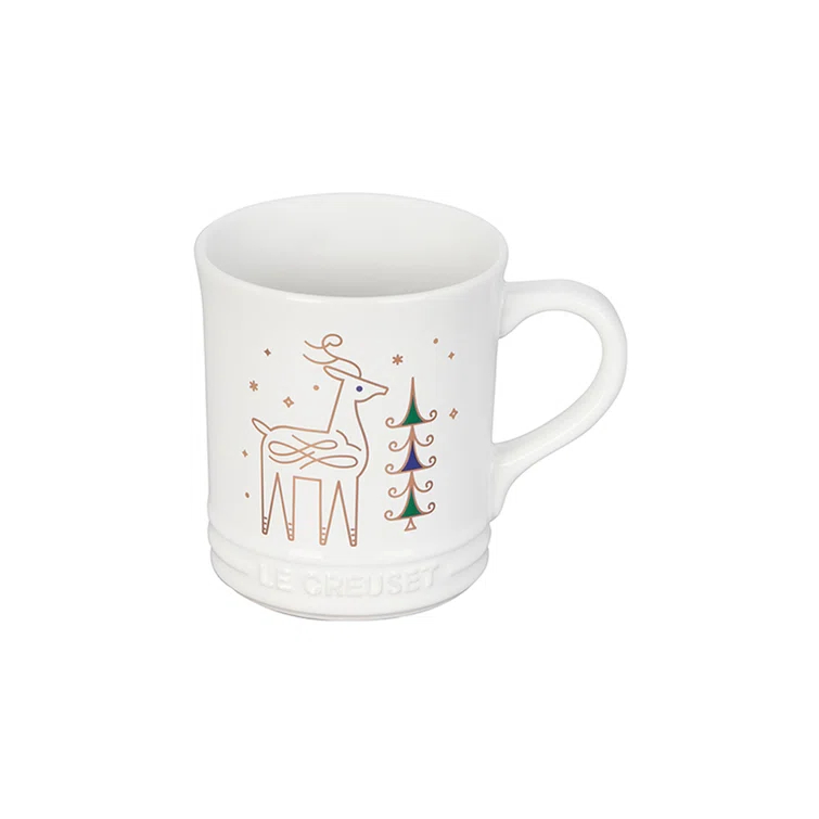 Le Creuset Noel 14 Oz. Reindeer Mug