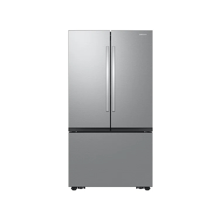 Samsung RF27CG5100SRAA 27 Cubic Feet Mega Capacity Counter Depth 3-Door French Door Refrigerator with Dual Auto Ice Maker